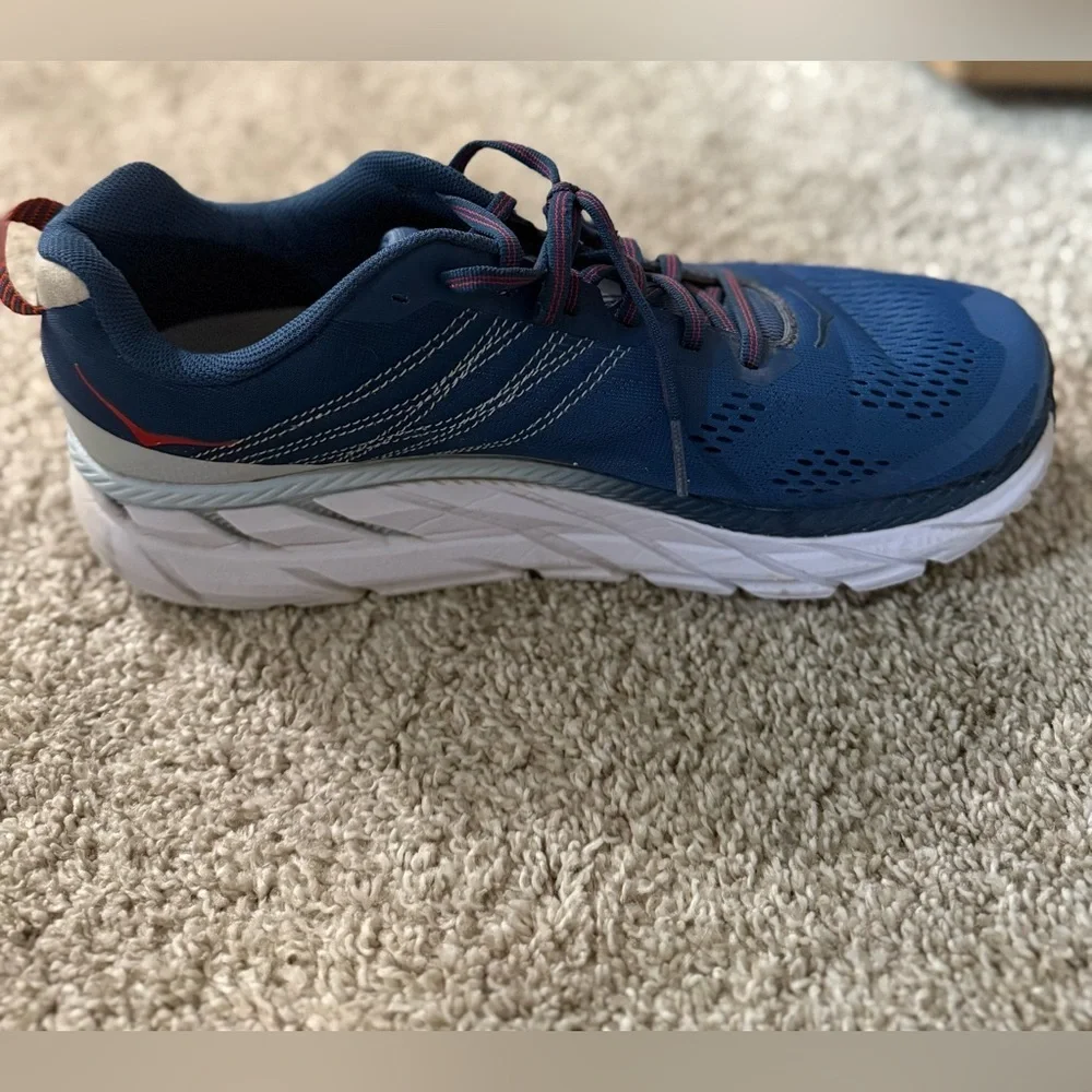 Hoka One One Clifton 10 Wide 2E Blue Men’s - Picture 4 of 7